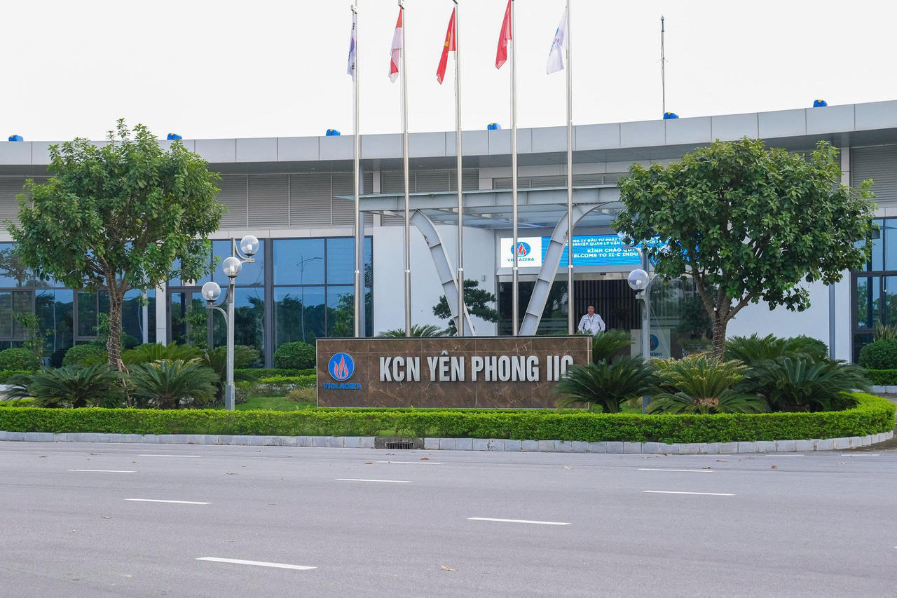 Khu công nghiệp Yên Phong IIC. (Ảnh: N.H)