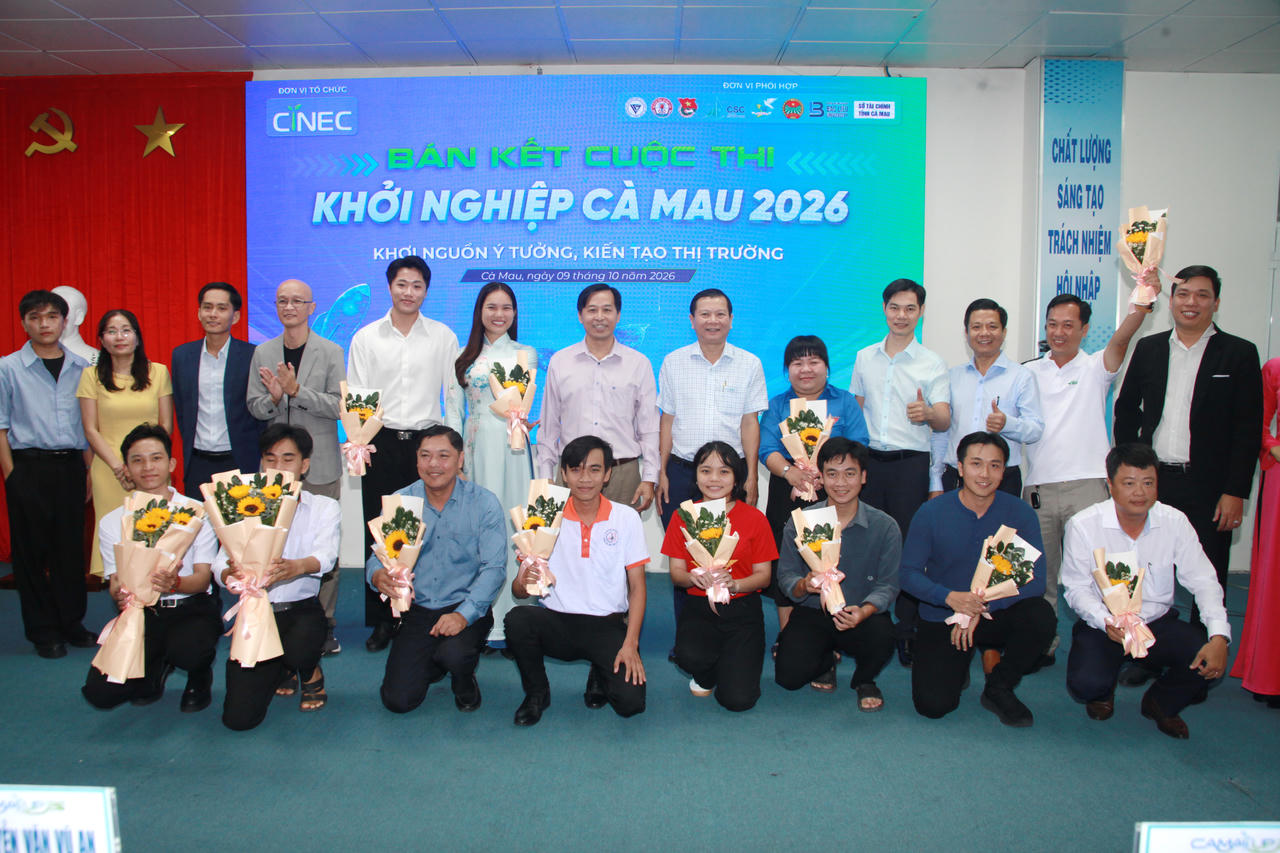 20 ý tưởng khởi nghiệp tranh tài tại Cà Mau