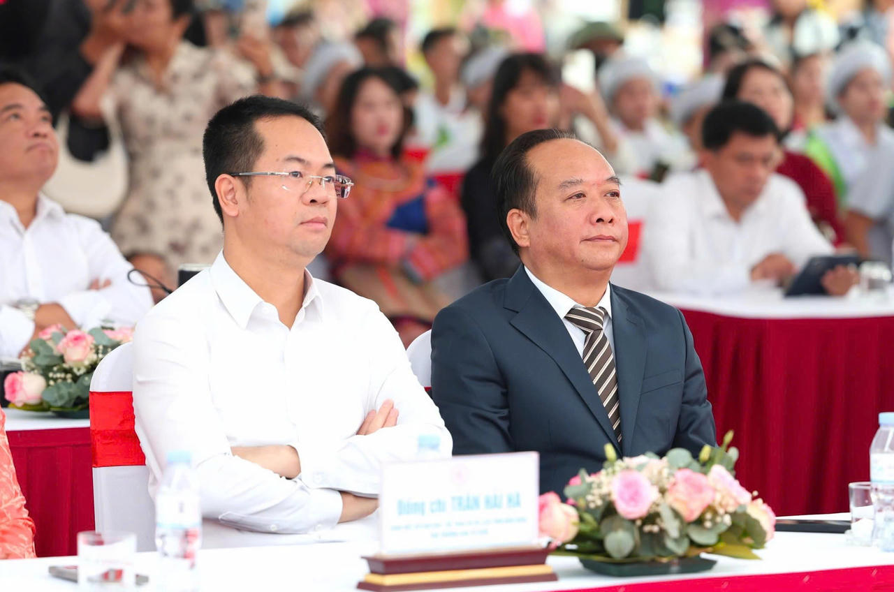 Lãnh đạo tỉnh Điện Biên dự Lễ Khai mạc các hoạt động trong khuôn khổ Ngày hội Văn hóa dân tộc Mông lần thứ IV, năm 2026 (Ảnh: CTV).