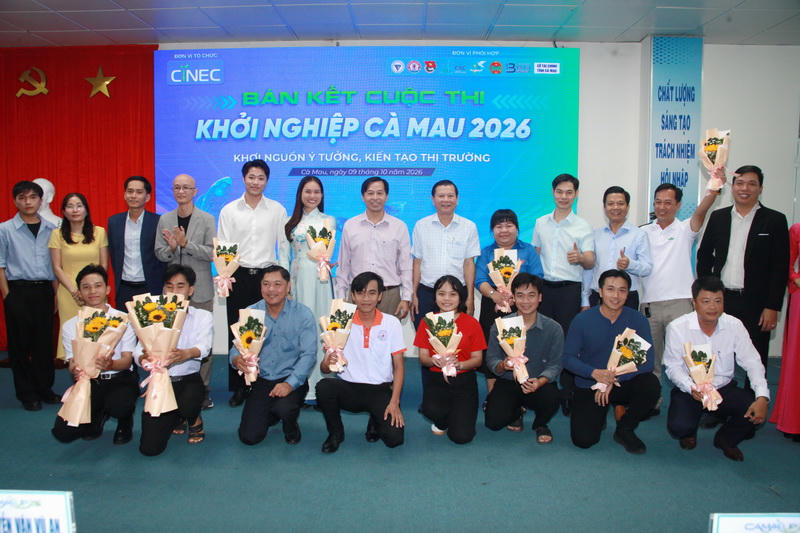 20 ý tưởng khởi nghiệp tranh tài tại Cà Mau