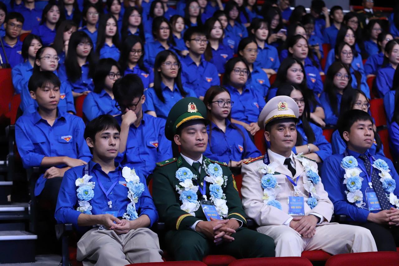 Thanh niên sống đẹp năm 2026 tại chương trình. (Ảnh: Đ.H)