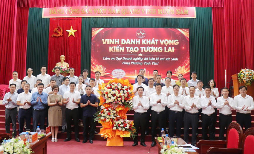 Vĩnh Yên đồng hành cùng doanh nghiệp, khơi thông nguồn lực phát triển