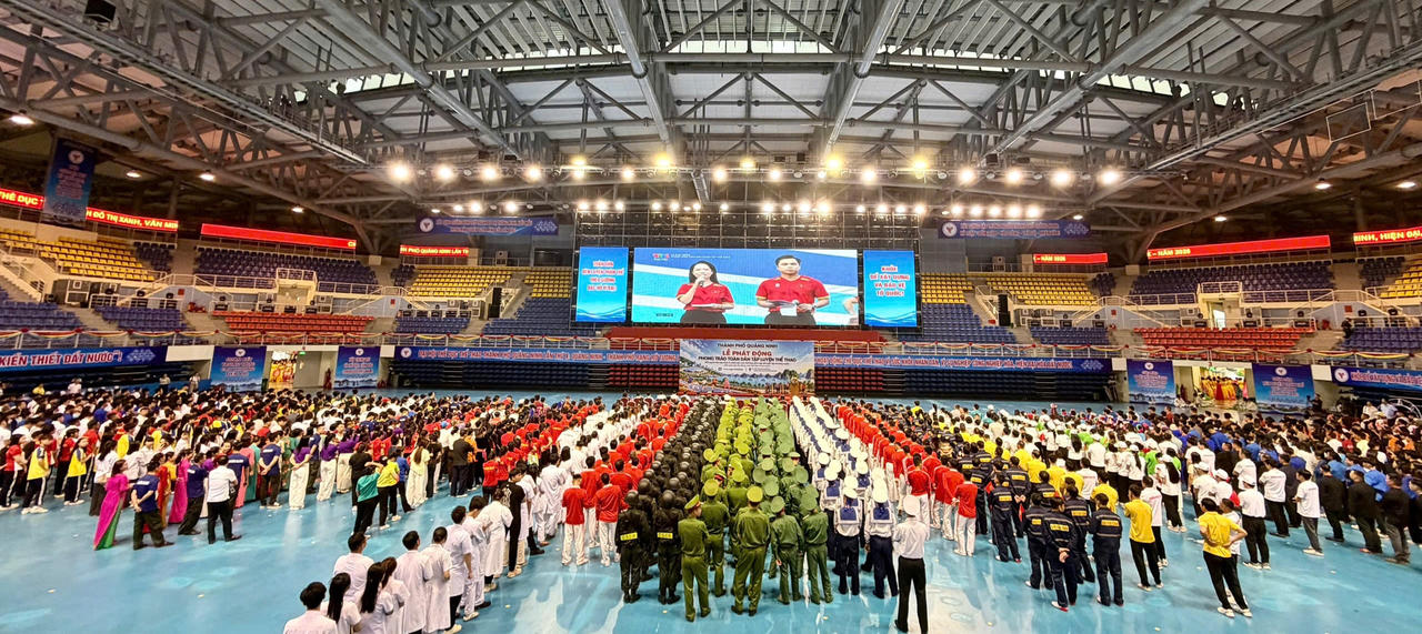 Quảng Ninh phát động phong trào rèn luyện thể thao trong Nhân dân