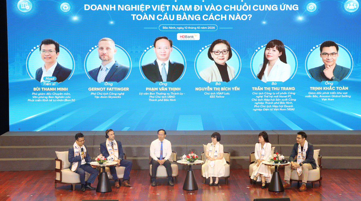 Hình ảnh buổi toạ đàm. (Ảnh: NH)
