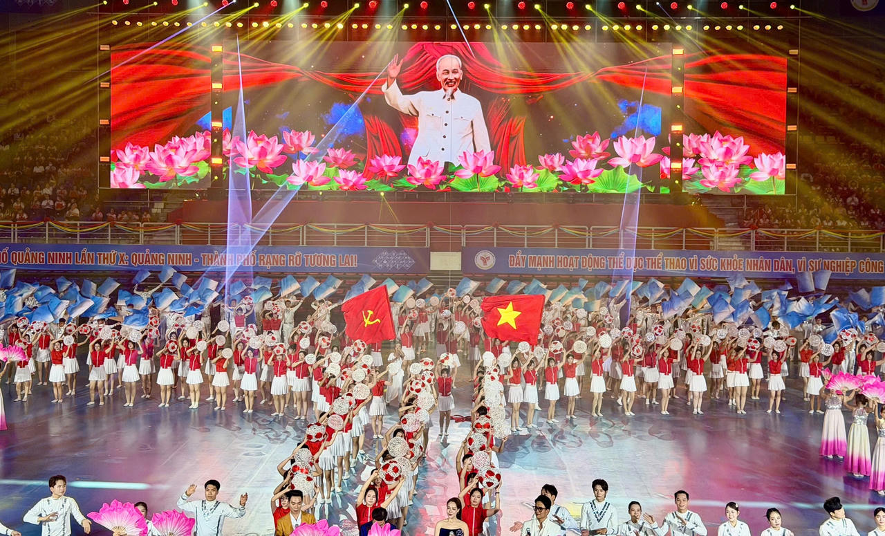 Quảng Ninh khai mạc Đại hội Thể dục thể thao lần thứ X