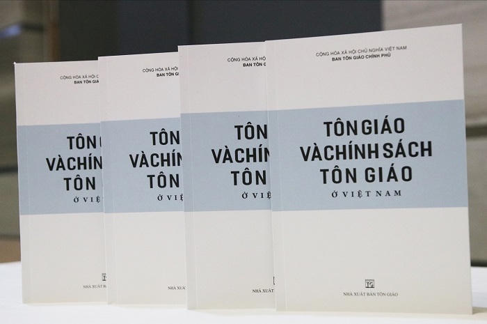 Ngày 9/3/2023, Ban Tôn giáo Chính phủ đã ra mắt Sách trắng “Tôn giáo và chính sách tôn giáo ở Việt Nam”.  (Nguồn ảnh: Bộ Dân tộc và Tôn giáo)