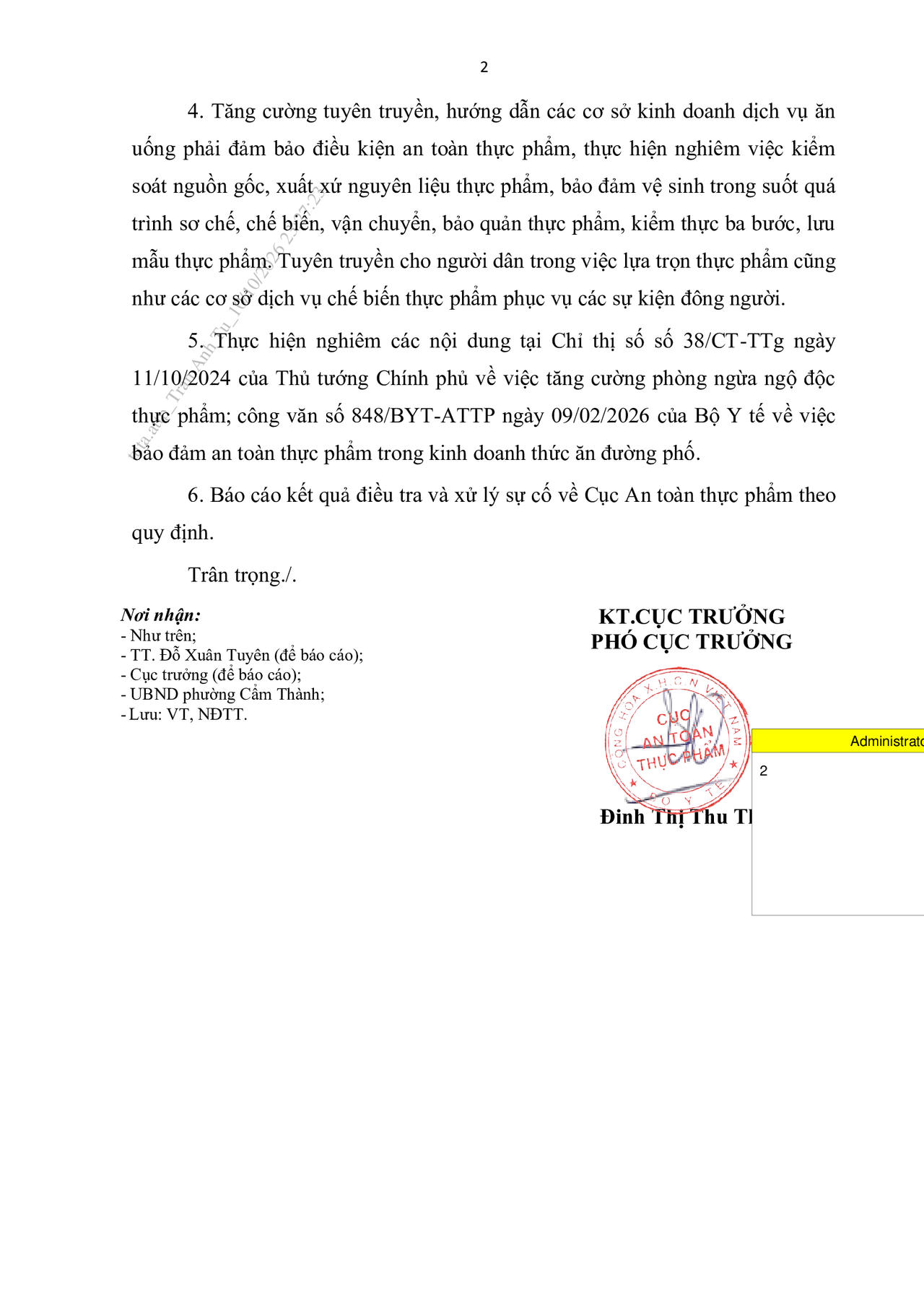 Bộ Y tế chỉ đạo khẩn điều tra, xử lý vụ 18 người nghi ngộ độc bánh mỳ ở Quảng Ngãi
