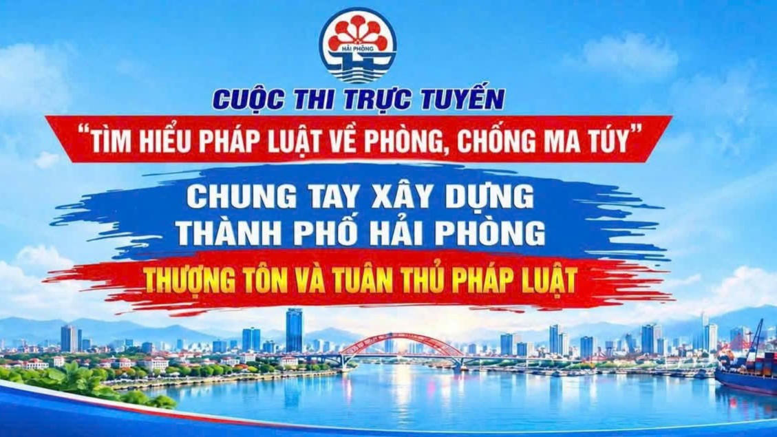 Hải Phòng: Hơn 108.000 lượt tham gia Cuộc thi tìm hiểu pháp luật về phòng, chống ma túy
