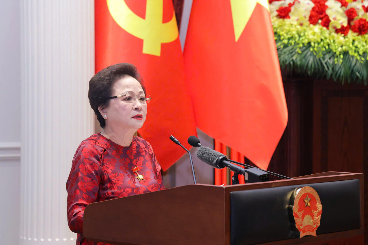 Anh hùng Lao động Nguyễn Thị Nga - Chủ tịch Tập đoàn BRG, Phó Chủ tịch Thường trực Ngân hàng SeABank, Chủ tịch Hội Doanh nhân tư nhân Việt Nam.