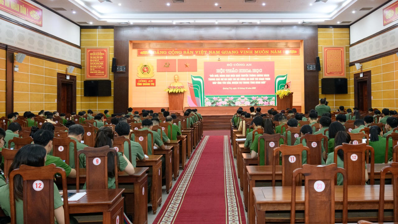 Nâng cao hiệu quả truyền thông chính sách trong Công an nhân dân