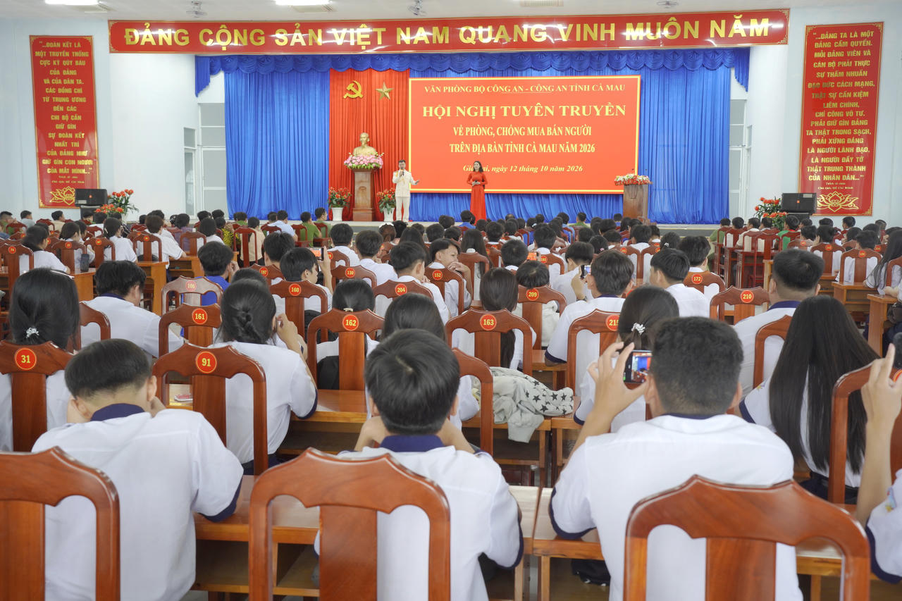 Cà Mau: Hiệp đồng tuyên truyền, chủ động phòng ngừa tội phạm mua bán người
