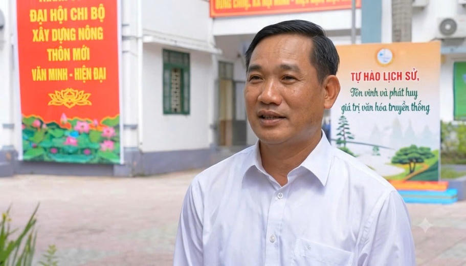 Ông Phạm Trọng La - Phó Bí thư Đảng ủy, Chủ tịch UBND xã Thư Lâm.