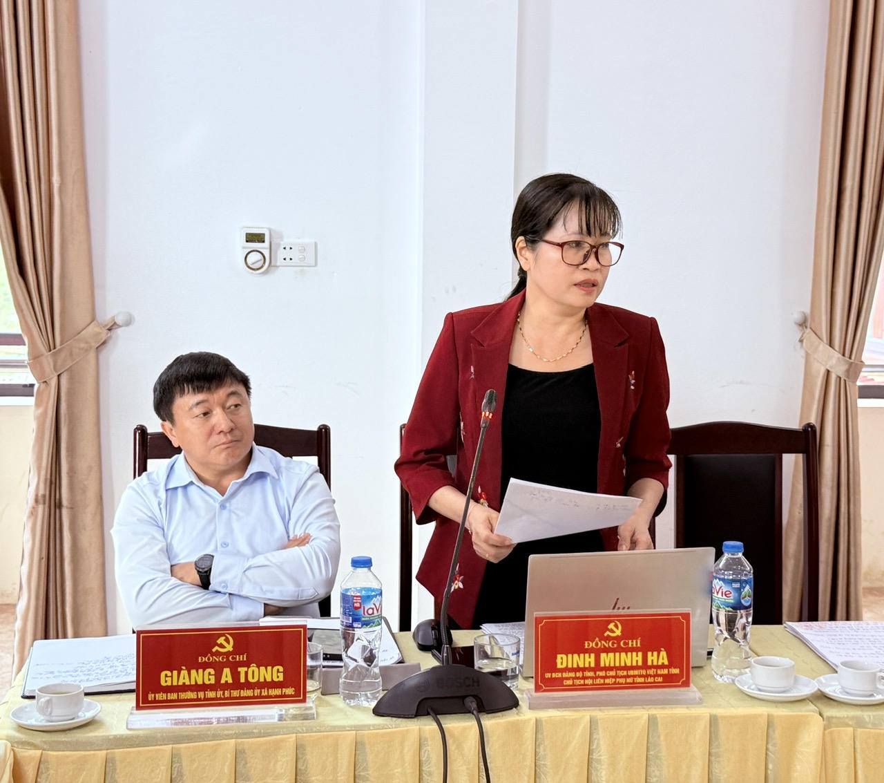 Phó Bí thư Tỉnh ủy Lào Cai chỉ đạo tháo gỡ khó khăn tại xã Tà Xi Láng