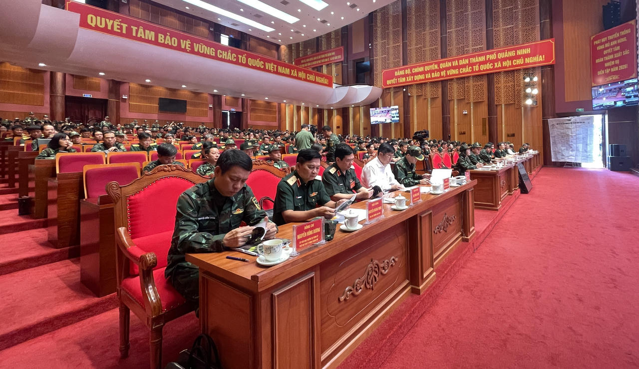 Quảng Ninh khai mạc Diễn tập Khu vực phòng thủ năm 2026