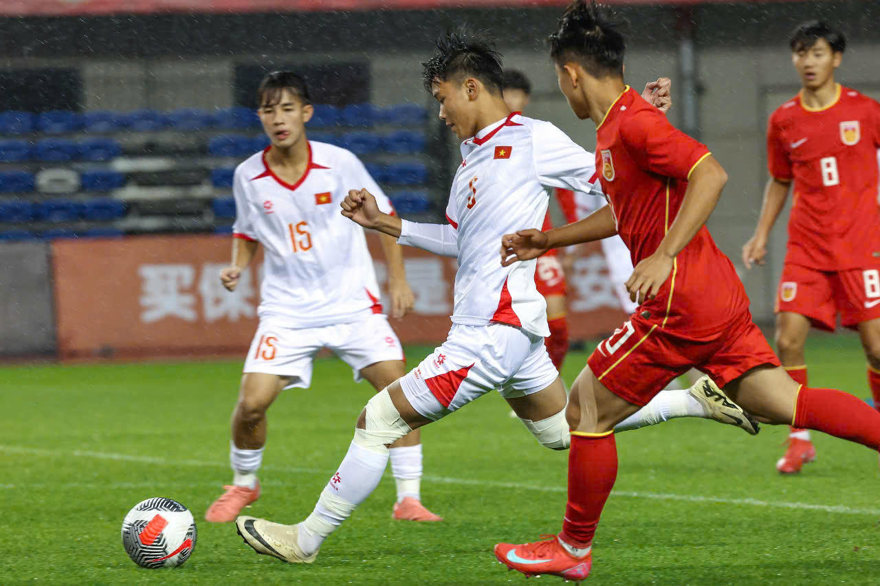 Các đội tuyển trẻ trong đó có U16 Việt Nam thường xuyên được mời tham dự giải đấu chất lượng CFA Team China (Ảnh: VFF)