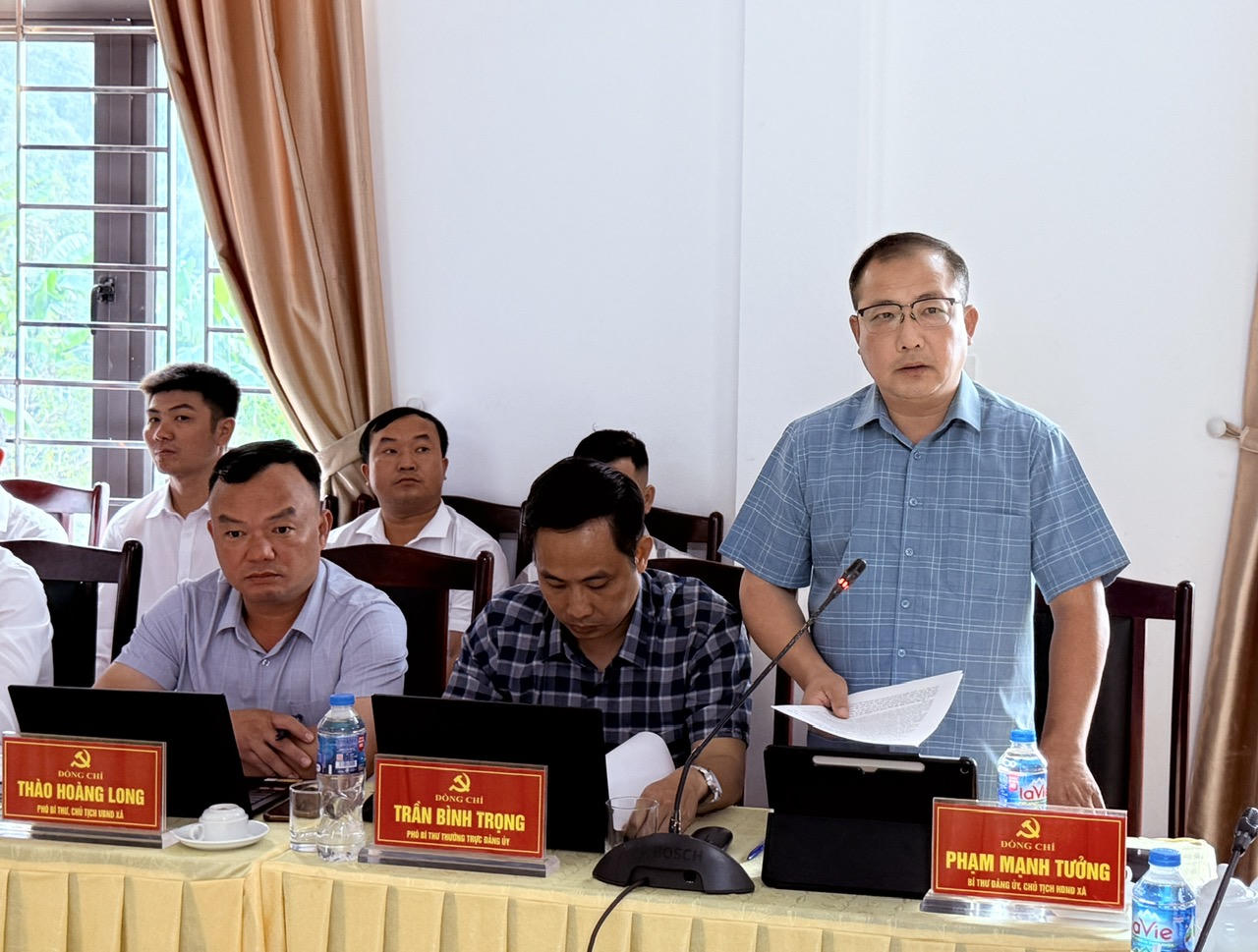 Phó Bí thư Tỉnh ủy Lào Cai chỉ đạo tháo gỡ khó khăn tại xã Tà Xi Láng