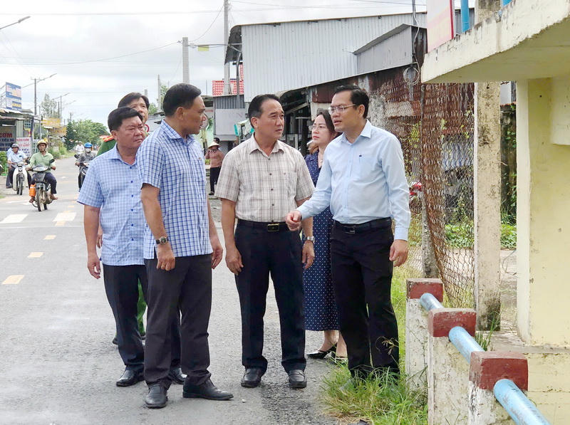 Cà Mau đẩy nhanh tiến độ xây dựng các cống ngăn mặn, chống triều cường 