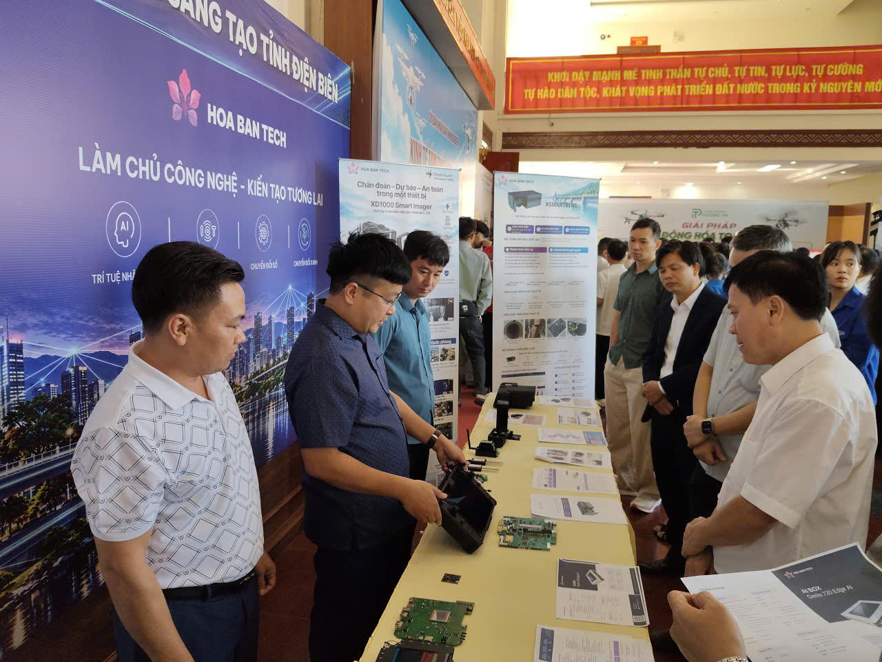 Triển lãm công nghệ kinh tế tầm thấp (Ảnh: PV)