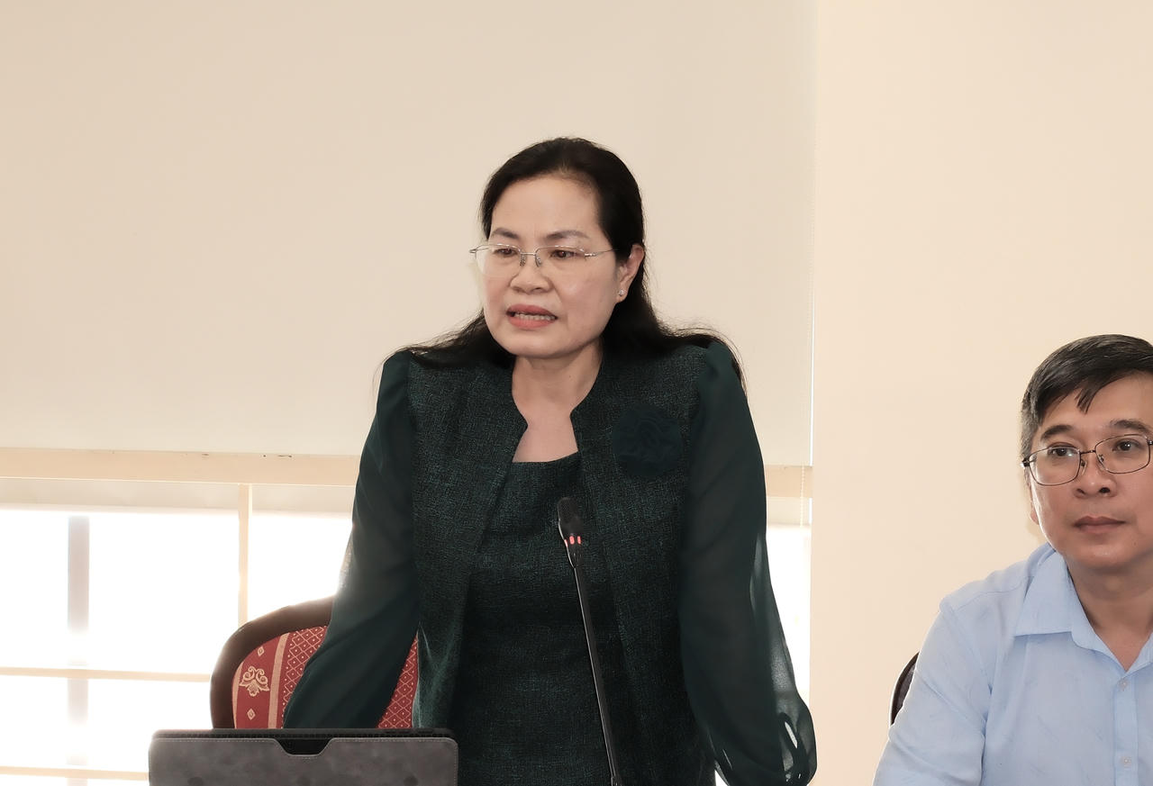 Giám đốc Sở Tư pháp TP HCM Nguyễn Thị Hồng Hạnh. Ảnh: TU