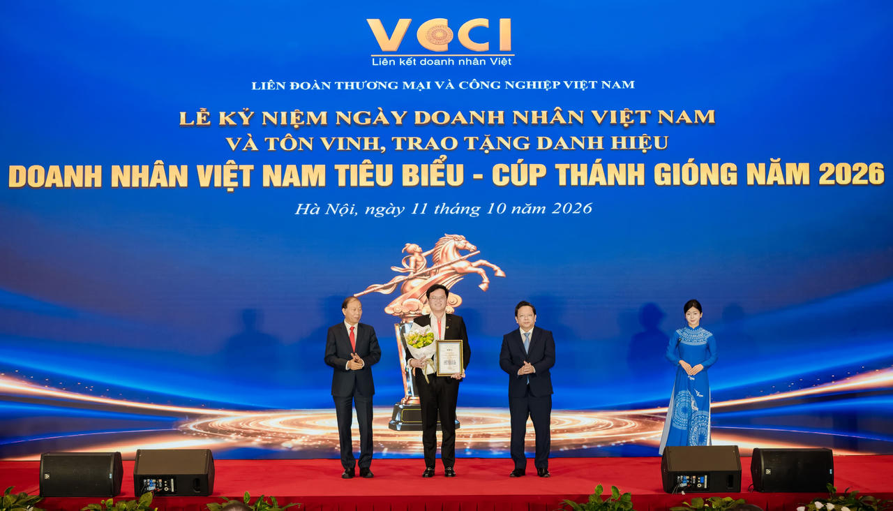 Chủ tịch TTC Energy Đặng Huỳnh Anh Tuấn được vinh danh Cúp Thánh Gióng 2026