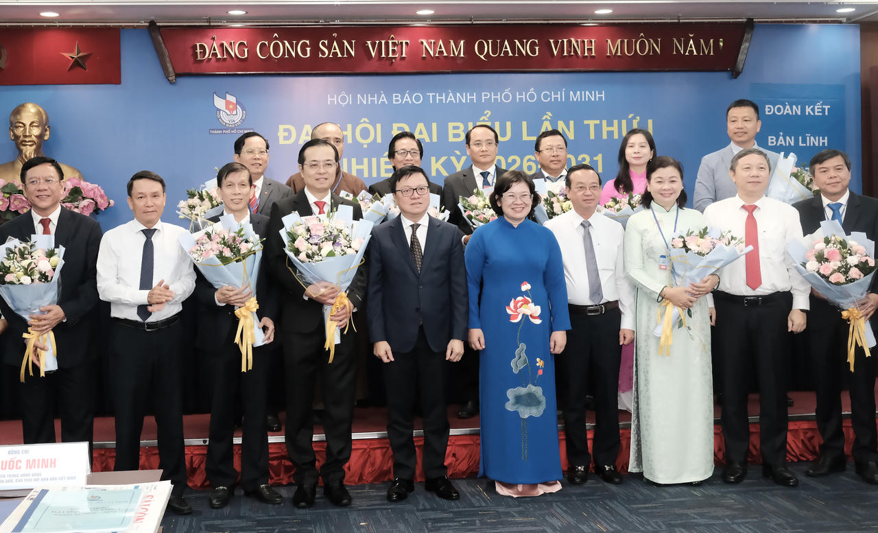 Ông Lê Văn Minh làm Chủ tịch Hội Nhà báo TP HCM