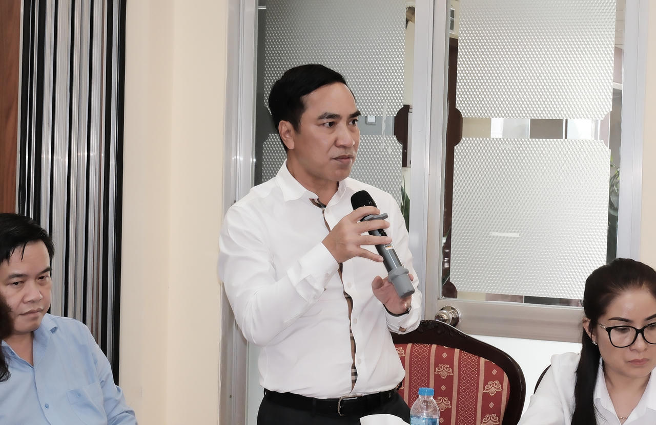 Ông Ngụy Cao Thắng, Giám đốc Trung tâm Dịch vụ đấu giá tài sản TP HCM. Ảnh: TU