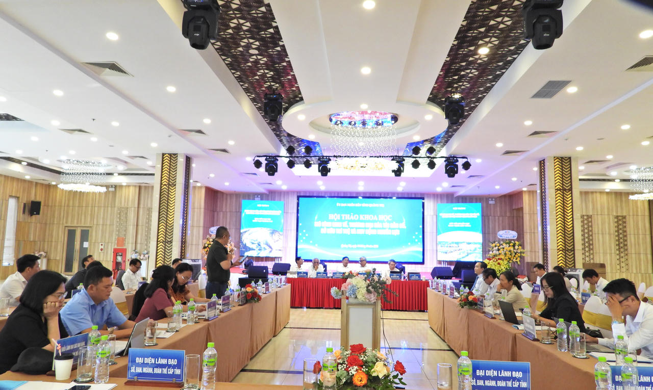 Quang cảnh hội thảo. (Ảnh: M.P)