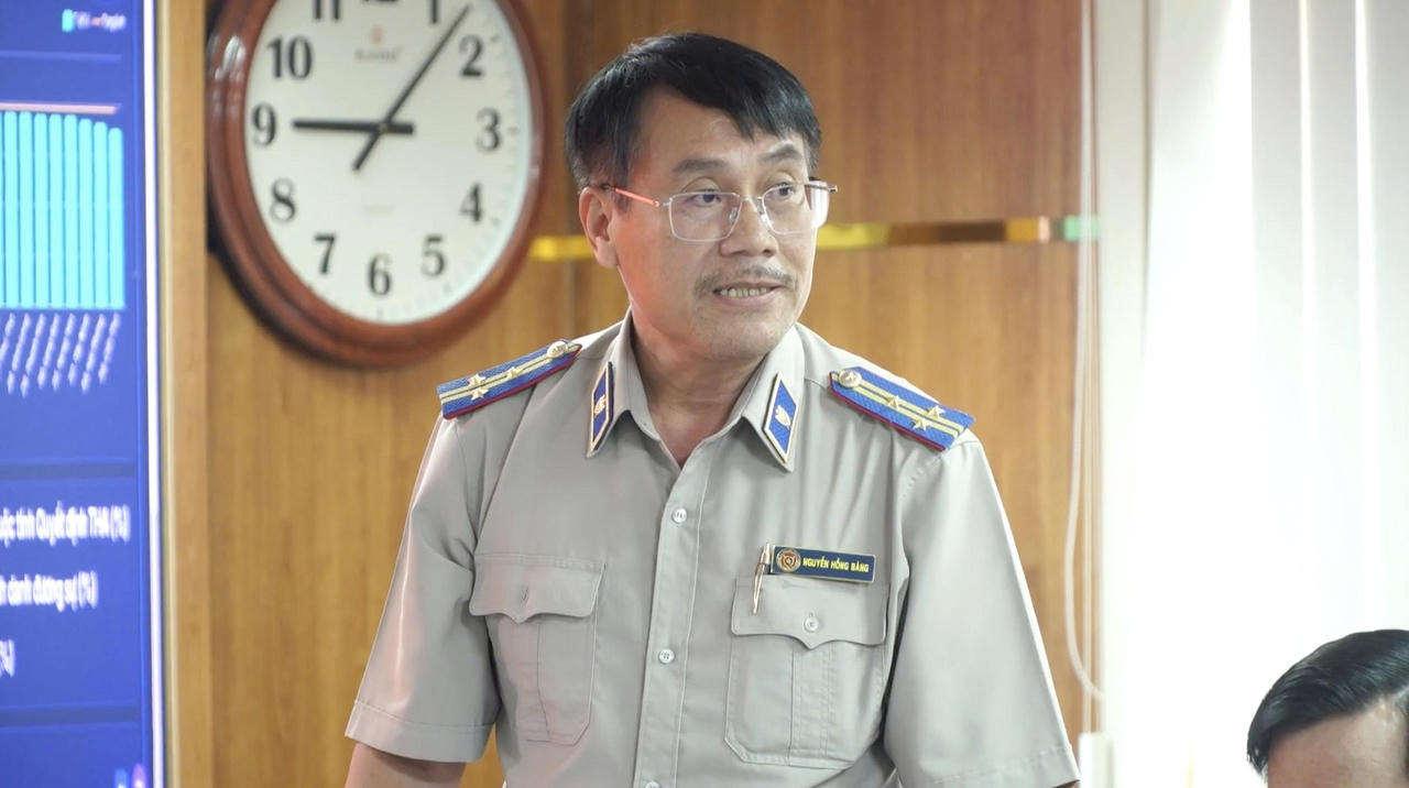 Ông Nguyễn Hồng Bàng, Trưởng phòng THADS KV19. Ảnh: NA