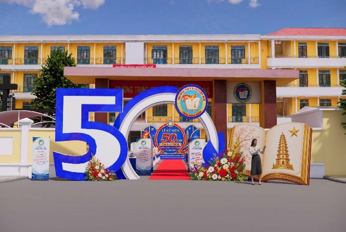 Trường THPT B Nguyễn Huệ – Những trang vàng thành tích