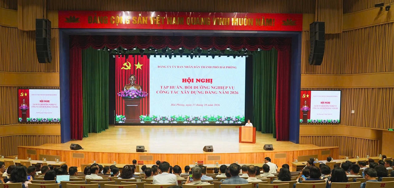 Hải Phòng: Bồi dưỡng nghiệp vụ công tác xây dựng Đảng, kiểm tra, giám sát năm 2026