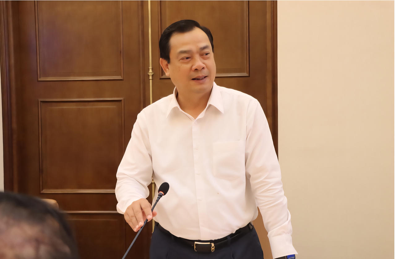 ông Nguyễn Trùng Khánh - Cục trưởng Cục Du lịch Quốc gia Việt Nam phát biểu