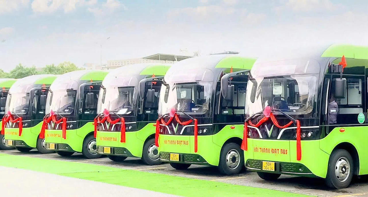 Đồng Nai dự kiến tổ chức 16 tuyến xe buýt kết nối sân bay Long Thành với TPHCM và các khu vực lân cận. Ảnh: DK