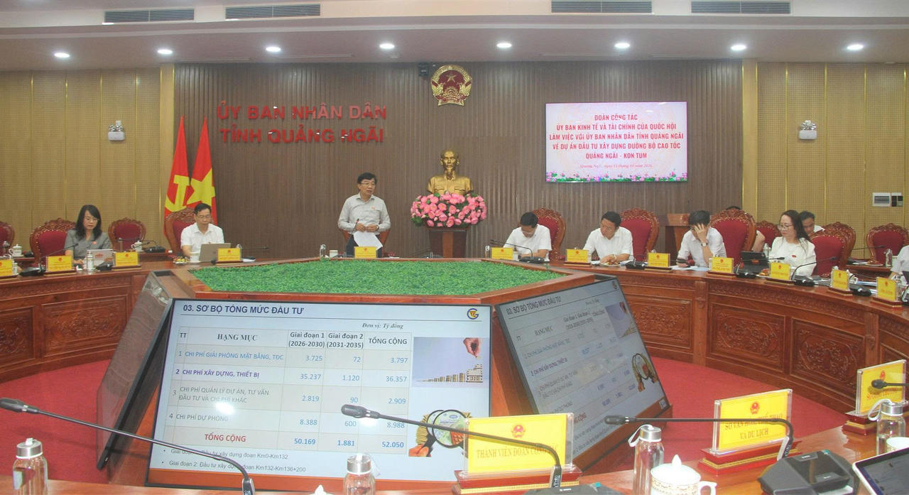 Đề xuất đầu tư cao tốc Quảng Ngãi - Kon Tum hơn 52.000 tỉ đồng 
