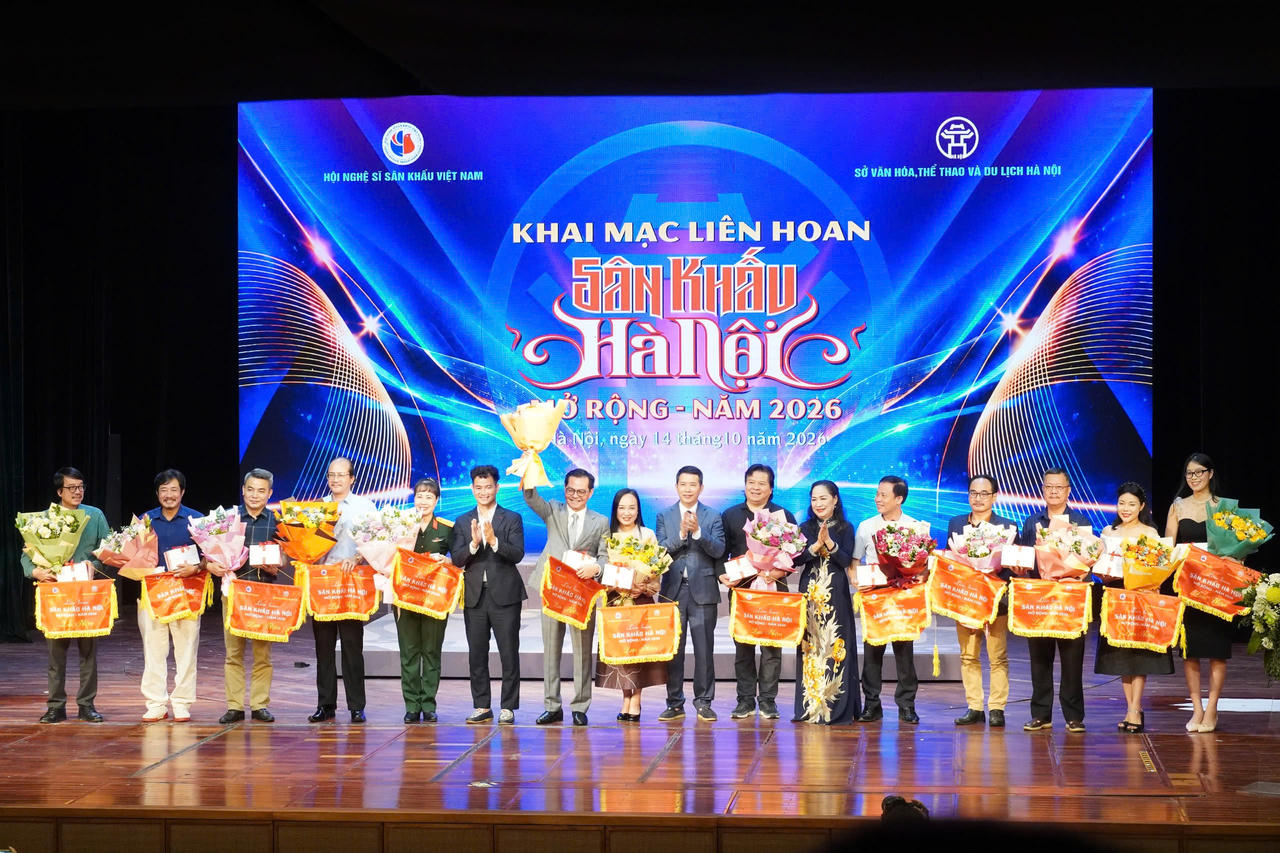 Khai mạc Liên hoan Sân khấu Hà Nội mở rộng năm 2026