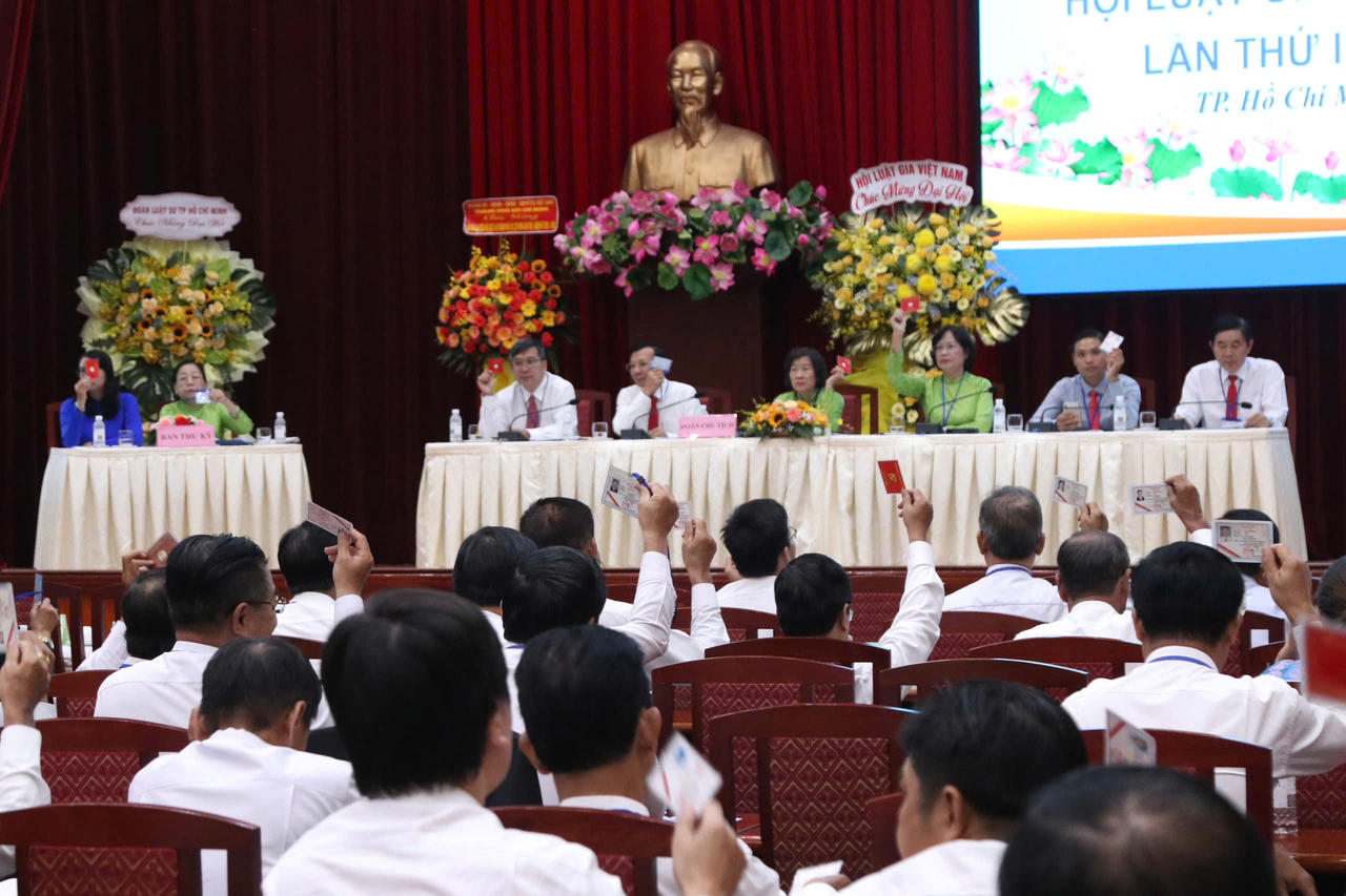 Ban Chấp hành khóa mới được kỳ vọng phát huy vai trò của đội ngũ luật gia trong xây dựng chính sách, pháp luật và trợ giúp pháp lý. Ảnh: Xuân Khắc