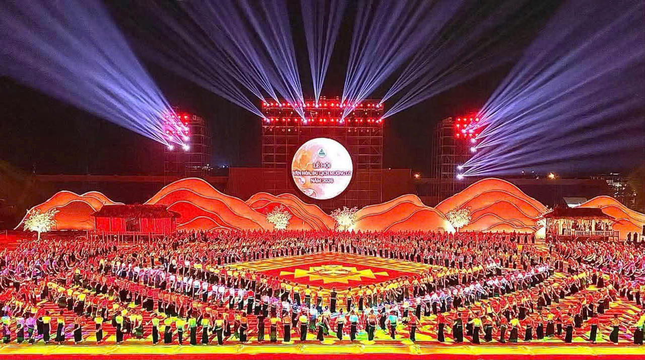Lào Cai tổng duyệt khai mạc Lễ hội Mường Lò 2026