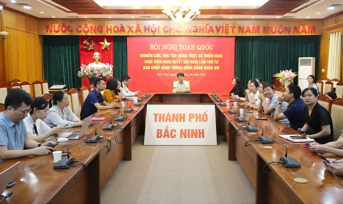 TP Bắc Ninh chỉ đạo thực hiện 3 nhiệm vụ trọng tâm triển khai Nghị quyết Trung ương 4 khóa XIV