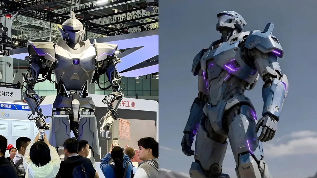 Trung Quốc ra mắt robot hình người khổng lồ 