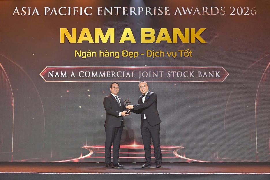 Nam A Bank được trao giải thưởng Tinh hoa quản trị và chính trực doanh nghiệp
