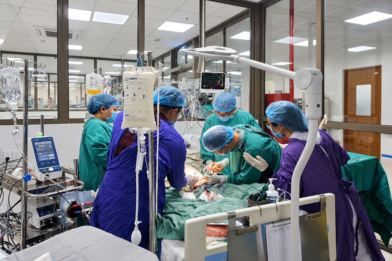Người đàn ông sốc nhiễm khuẩn, ngừng tim nguy kịch do uống rượu
