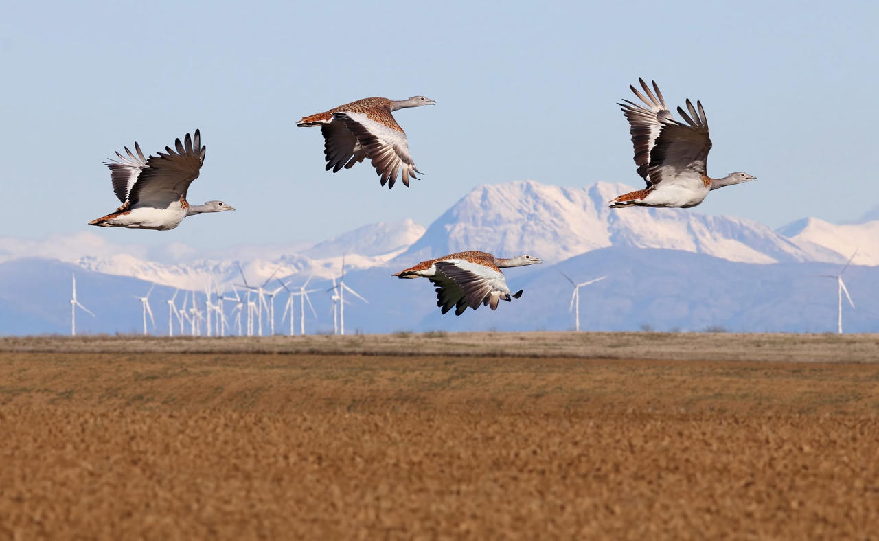 Hàng triệu con chim di cư tìm nơi trú ẩn và thức ăn (Ảnh BirdLife Europe and Central Asia)
