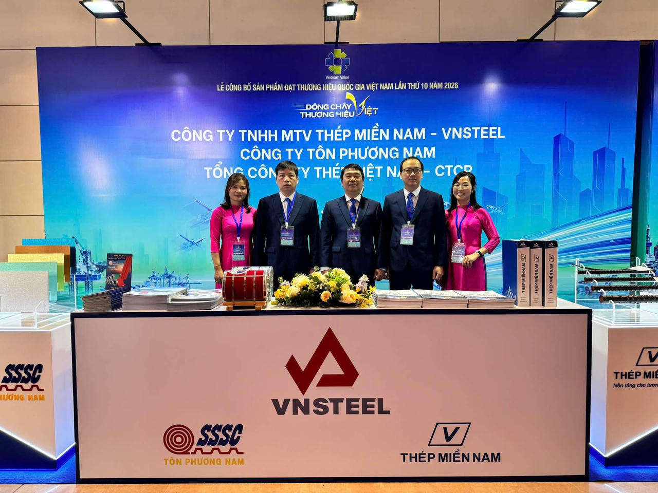 Thép Miền Nam ngày càng khẳng định được thương hiệu của mình.