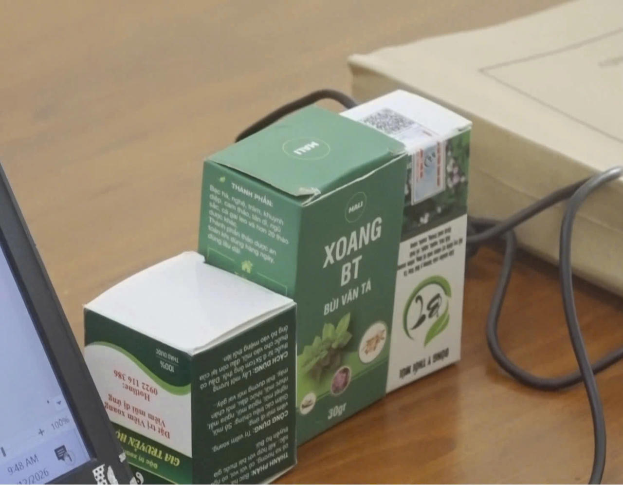 Tang vật thu giữ được trong vụ án (ảnh Công an cung cấp)