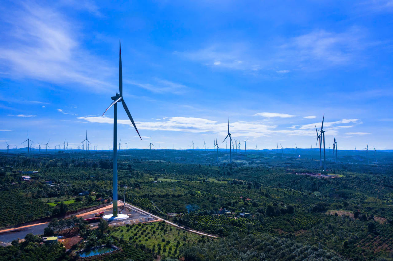 Trung Nam chính thức trở thành nhà đầu tư dự án Nhà máy điện gió Đình Lập 5
