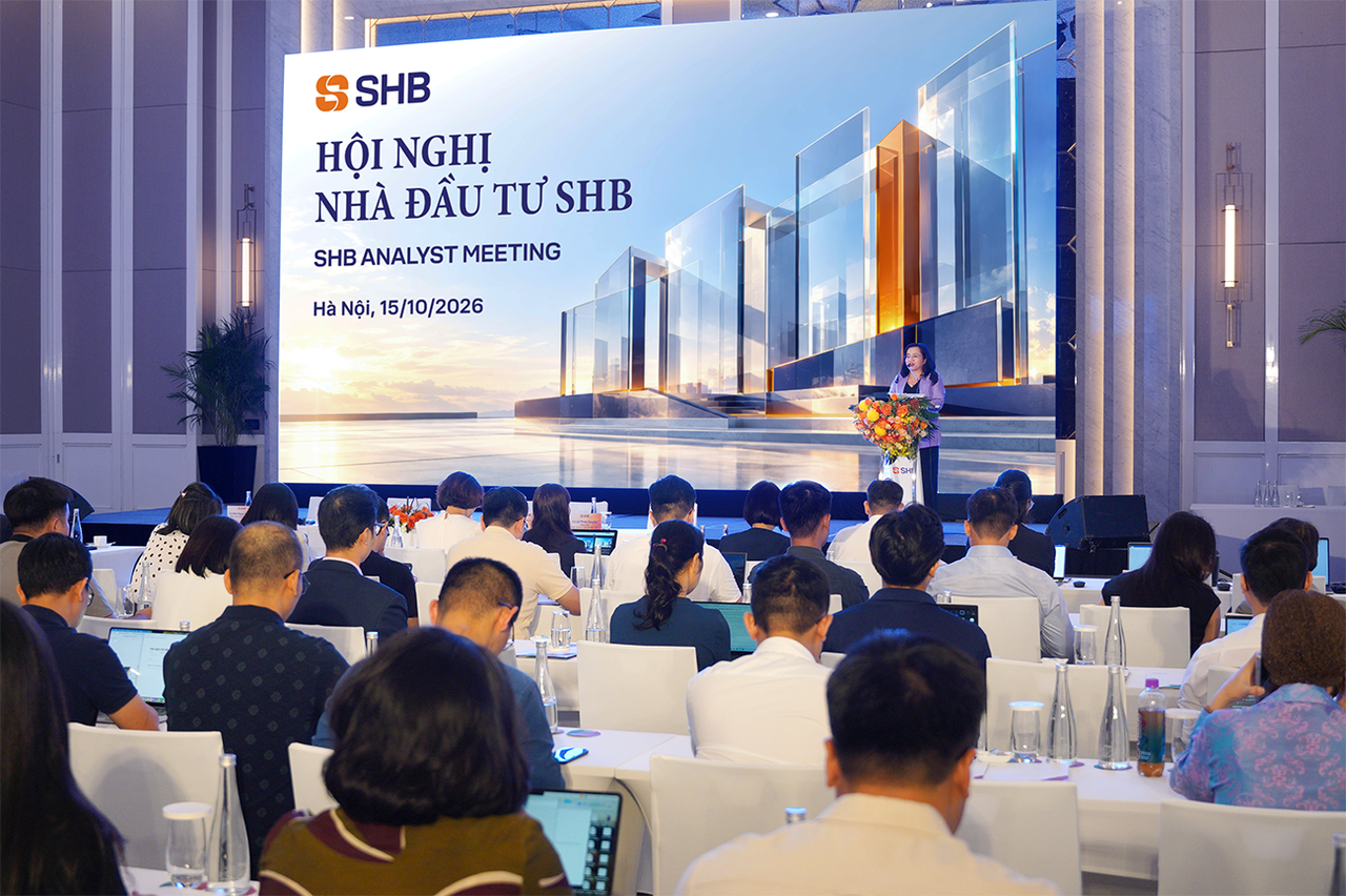 Toàn cảnh Hội nghị Nhà đầu tư SHB 2026