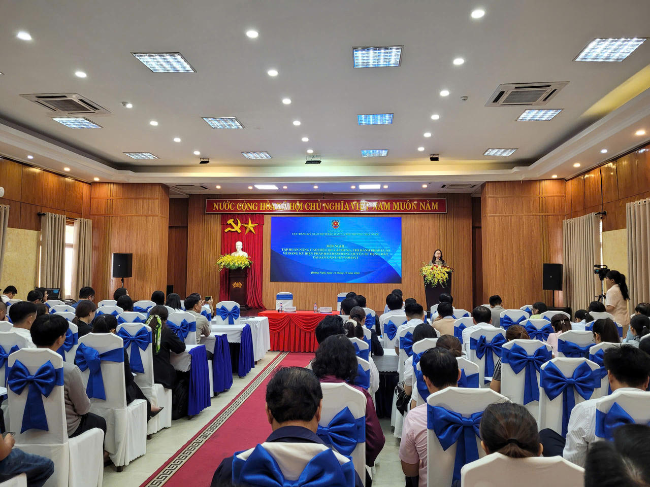 Tập huấn nâng cao hiệu quả áp dụng, thi hành pháp luật về đăng ký biện pháp bảo đảm tại tỉnh Quảng Ngãi