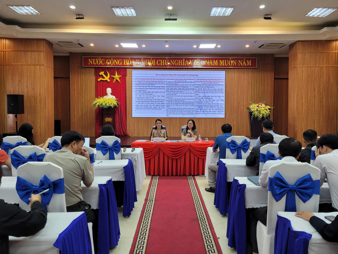 Tập huấn nâng cao hiệu quả áp dụng, thi hành pháp luật về đăng ký biện pháp bảo đảm tại tỉnh Quảng Ngãi