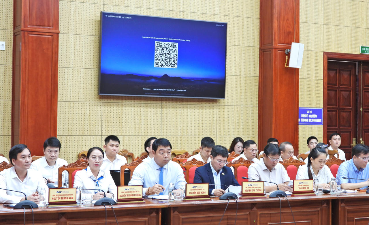 Quảng Trị xúc tiến phát triển hàng không, mở rộng kết nối