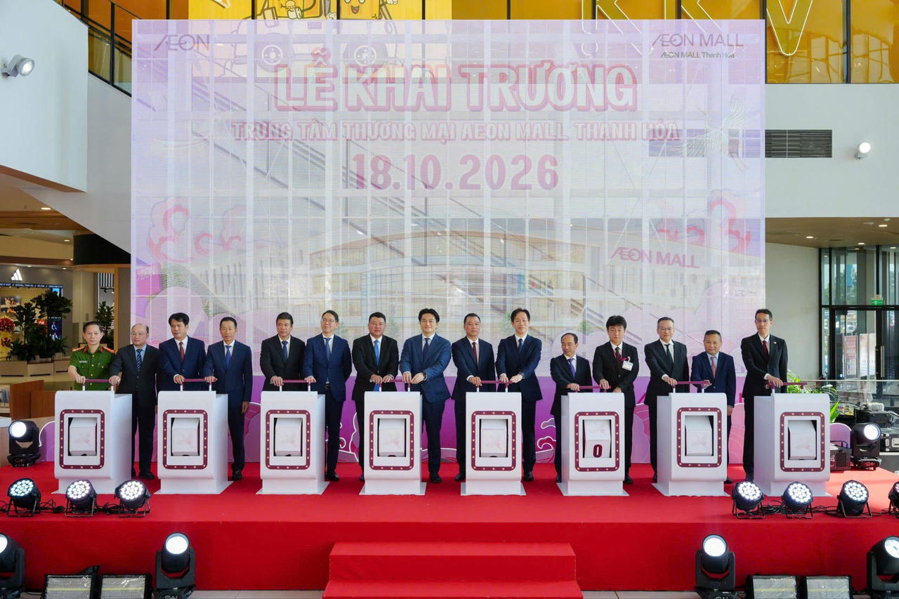 Trung tâm thương mại AEON Mall Thanh Hoá chính thức khai trương
