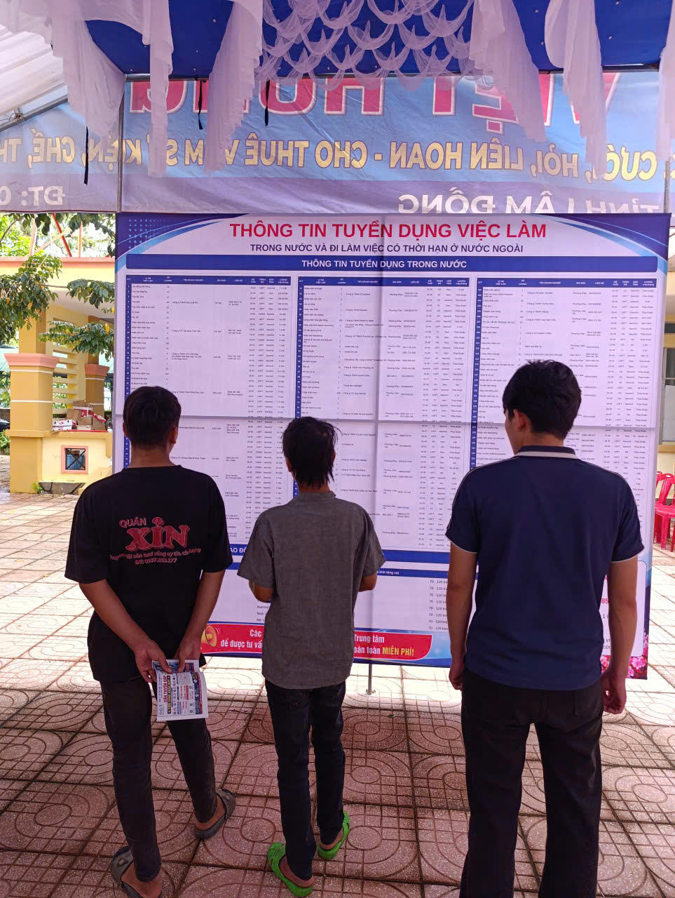 Xã Trà Tân tổ chức phiên giao dịch việc làm, mở rộng cơ hội cho người lao động